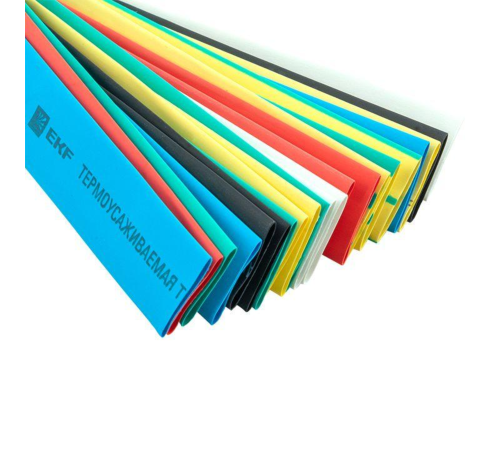 Трубка термоусаживаемая ТУТ нг 12/6 (7 цветов по 3шт) 100мм PROxima