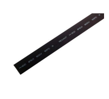 REXANT 21-2006 12,0 / 6,0 мм, 1 м термоусадка черная (уп. 50 м)