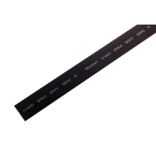 REXANT 21-2006 12,0 / 6,0 мм, 1 м термоусадка черная (уп. 50 м)