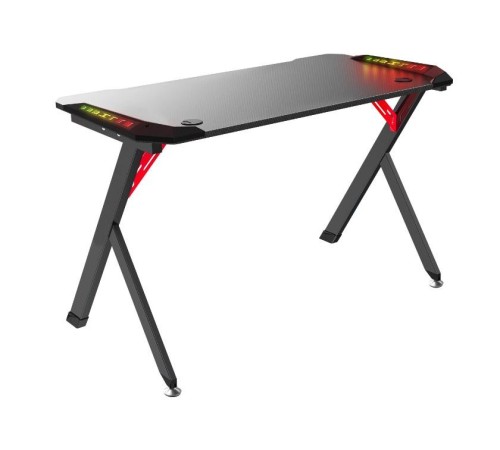 Стол GAMING SPIRIT RGB BLACK 64389 DEFENDER Стол GAMING SPIRIT RGB BLACK 64389 DEFENDER