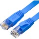 GCR Патч-корд PROF плоский прямой 7.5m, UTP медь кат.6, синий, 30 AWG, ethernet high speed 10 Гбит/с, RJ45, T568B, GCR-52877 Greenconnect RJ45(m) - RJ45(m) Cat. 7 U/UTP PVC 7.5м (GCR-52877)