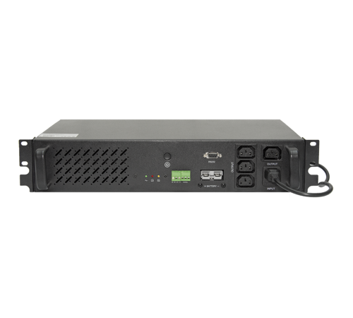 Источник бесперебойного питания Line-Interactive, 500 VA, Rackmount, без встроенных АКБ (ток заряда 4А)