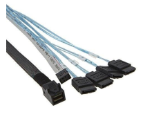 Кабель HDmSAS-4SATA 80см, внутренний