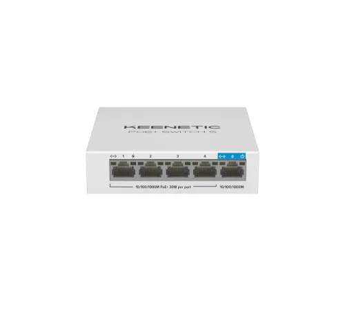 PoE+ коммутатор Keenetic Keenetic PoE+ Switch 5 (KN-4610)