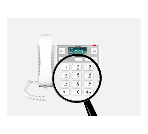 Ip-телефон Fanvil Care Series IP Phone3.5" 320 x 240-pixel color display2 SIP Line4 Quick KeyBig ButtonWIFI 2.4GHz & 5GHzHAC HandsetG.722, OpusSOS ButtonDesktop Stand/Wall Mountable(optional) (X305) Ip-телефон Fanvil Care Series IP Phone3.5" 320 x 240-pixel color display2 SIP Line4 Quick KeyBig ButtonWIFI 2.4GHz & 5GHzHAC HandsetG.722, OpusSOS ButtonDesktop Stand/Wall Mountable(optional) (X305)