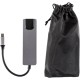Адаптер USB 3.1 Type-Cm ->HDMI A(m) 4K@30Hz, RJ45, 2XUSB3.0, PD, iOpen <ACU435M> VCOM Адаптер iOpen USB 3.1 Type-C M/HDMI F+RJ45+USB 3.0+USB Type-C F (ACU435M)