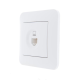 Розетка компьютерная 1-м СП Karina RJ45 механизм бел. LEZARD 707-0288-139