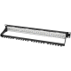 Коммутационная панель SNR, 19" неэкранированная, 1U, 24 порта, cat.6, горизонтальная заделка