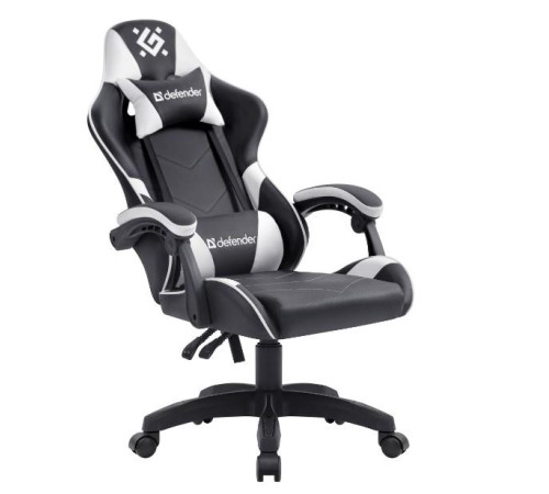 Игровое кресло COMPANION BLACK/WHITE 64023 DEFENDER
