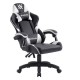 Игровое кресло COMPANION BLACK/WHITE 64023 DEFENDER