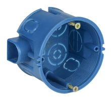 Iek UKT10-068-045-000-A-S-UO Коробка установочная С3 D=68x45 мм для твердых стен (с саморезами и стыковочными узлами) GENERICA