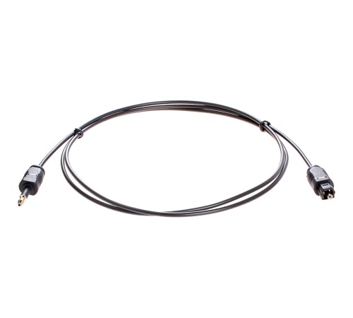 Оптический кабель (Toslink)-M -- >(Toslink)-miniM ,1m, Telecom <TOC2023-1M> VCOM Кабель Telecom Toslink (m)/Toslink mini (m) - 1 м (TOC2023-1M)
