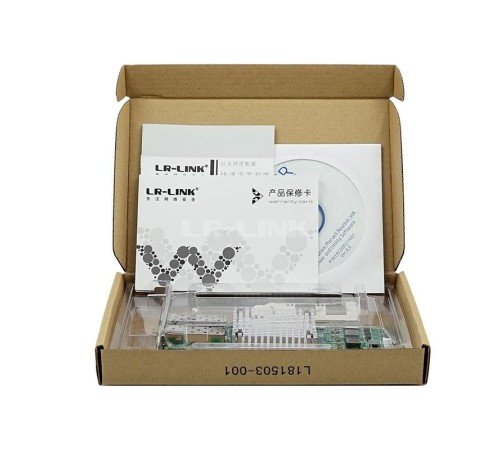 Сетевой адаптер PCIE 10GB FIBER 2SFP+ LREC9812AF-2SFP+ LR-LINK