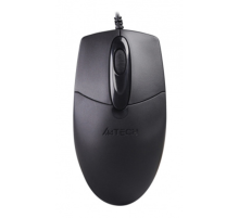 Мышь A4Tech OP-720 черный оптическая (1000dpi) USB (3but)
