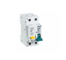 Выключатель автоматический дифференциального тока 2п (1P+N) C 20А 30мА тип AC 6кА ДИФ-103 DEKraft 16