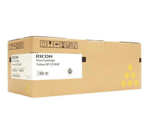 SP C310HE Принт-картридж высокой ёмкости Жёлтый Ricoh 407635