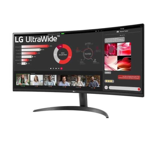 Монитор LG LCD 34WR50QC-B LG 34WR50QC-B