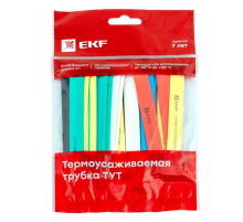 Трубка термоусаживаемая ТУТ нг 10/5 (7 цветов по 3шт) 100мм PROxima