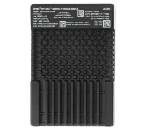 SSD жесткий диск PCIE 750GB OPTANE 2.5" P4800X SSDPE21K750GA01 INTEL