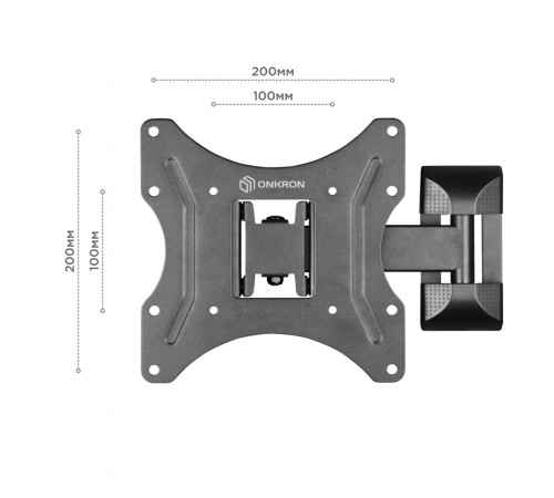 Кронштейн ONKRON ONKRON M2 (ONKRON M2 BLACK)