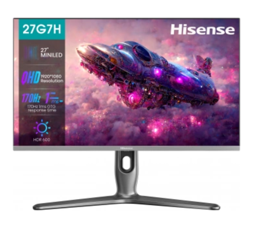 LCD Hisense 27" 27G7H {IPS mini-LED 2560x1440 170Hz 1ms 600cd HDMI DisplayPort Pivot Ex} LCD Hisense 27" 27G7H {IPS mini-LED 2560x1440 170Hz 1ms 600cd HDMI DisplayPort Pivot Ex}