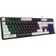 Клавиатура DARK KNIGHT GK-077 RU BL/WH 45077 DEFENDER