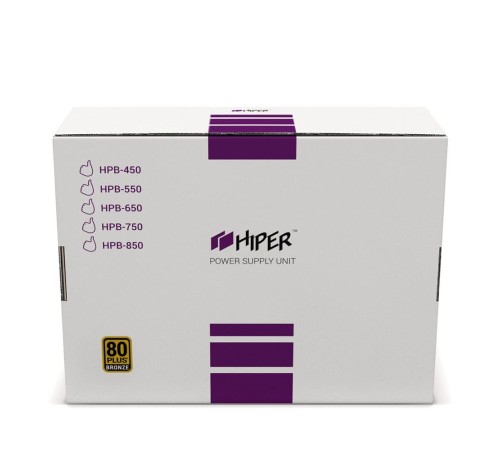 блок питания для ПК 600 Ватт Hiper HPB-600