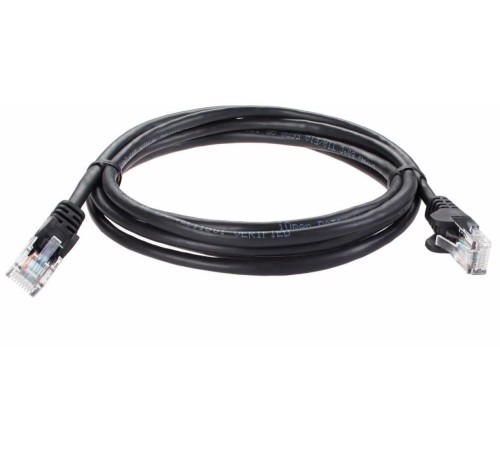 Кабель PATCH CAT5E UTP 5M ANP511_5M_BK BLACK AOPEN