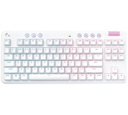 Logitech Gaming Keyboard G715 TKL LIGHTSPEED RGB OFF WHITE Logitech 920-010464 Logitech Gaming Keyboard G715 TKL LIGHTSPEED RGB OFF WHITE Logitech 920-010464