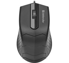 Мышь Defender Hit MB-530 черный оптическая (1000dpi) USB (2but)