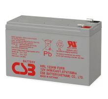 CSB Батарея HRL1234W (12V, 9Ah) (FR) (с увеличенным сроком службы 10 лет)