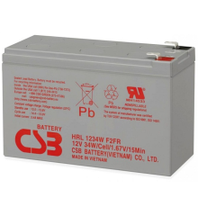 CSB Батарея HRL1234W (12V, 9Ah) (FR) (с увеличенным сроком службы 10 лет)