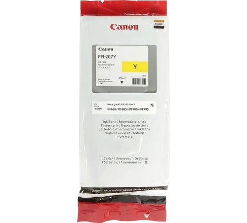 Картридж Canon PFI-207Y (8792B001)