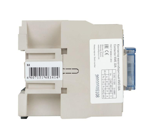 Контактор КМЭ 32А кат. 220В AC 1НО EKF ctr-s-32-220 Контактор КМЭ 32А кат. 220В AC 1НО EKF ctr-s-32-220