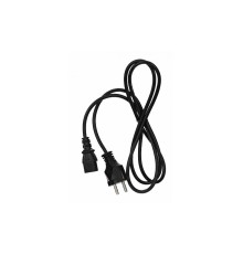 Кабель компьютер - розетка 220V EU (прямой)<VDE> 3GX0,75mm2, 1,8m, медь, Telecom <TE021-CU0.75-1.8> VCOM TE021-CU0.75-1.8M