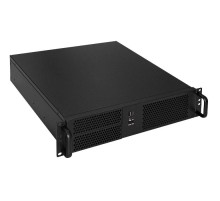Exegate EX264269RUS Серверный корпус Exegate Pro 2U390-04 <RM 19",  высота 2U, глубина 390, без БП, USB>