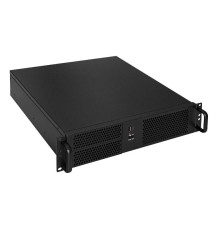 Exegate EX264269RUS Серверный корпус Exegate Pro 2U390-04 <RM 19",  высота 2U, глубина 390, без БП, USB>