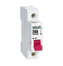 Выкл. нагр. 1Р 20А ВН-102 | 17001DEK | DEKraft