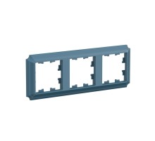 ATLASDESIGN ANTIQUE 3-постовая рамка, универсальная, ИЗУМРУД