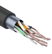 Кабель витая пара FTP 4PR 24AWG, CAT5e наружный (OUTDOOR) (бухта 305 м), REXANT. Цена за 1м.