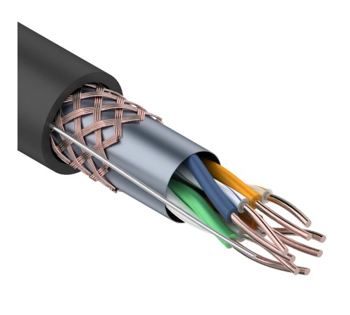 Rexant (01-0344) Кабель SFTP CAT5e 4 пары (305м) 0.51 мм OUTDOOR Rexant (01-0344) Кабель SFTP CAT5e 4 пары (305м) 0.51 мм OUTDOOR