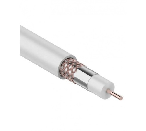 Proconnect (01-2251) Кабель RG-6U, (32%), 75 Ом, 100м., белый LIGHT