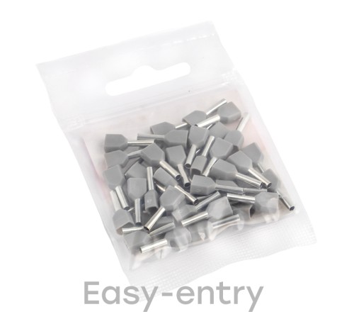 EKF nhvi2-0.75-8 Наконечник штыревой втулочный изолированный НШвИ(2)  0,75-8 (50шт.) EKF PROxima