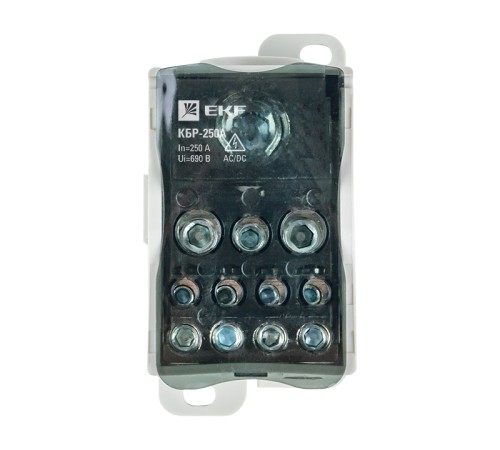 EKF plc-kbr250 Блок распределительный КБР на DIN-рейку и монтажную панель 250A EKF PROxima