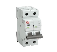 EKF mcb6-2-20C-av Выключатель автоматический AV-6 2P 20A (C) 6kA EKF AVERES