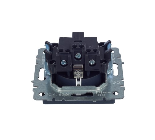 IEK BR-R14-16-K35 BRITE Роз. с з/к/ш 16А РС14-1-0-БрМ мар. IEK BR-R14-16-K35 BRITE Роз. с з/к/ш 16А РС14-1-0-БрМ мар.