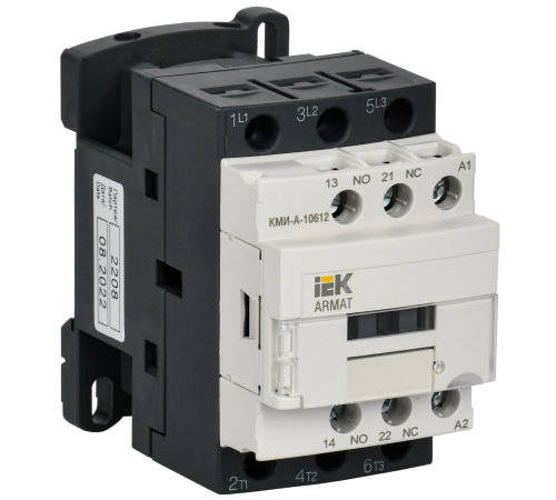 Контактор IEK Armat КМИ-А-10612 6А (AR-ACC-11-006-230-11)