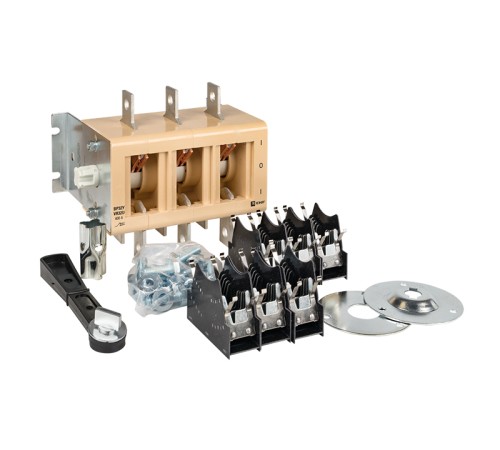 Выключатель-разъединитель ВР32У-37B71250 400А, 2 направления с д/г камерами, съемная левая/правая рукоятка EKF MAXima PROxima | uvr32-37b71250 | EKF