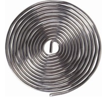 Припой с канифолью ПОС-61, 1 м, 1.5 мм, (олово 61%, свинец 39%), REXANT