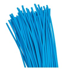 Трубка термоусаживаемая ТУТ нг 6/3 синяя в отрезках по 1м PROxima